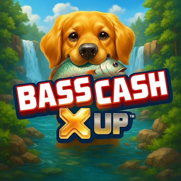 Official Slots logo: Bass Cash X UP by Alchemy Gaming at Beef Casino