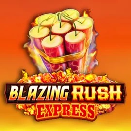 Blazing Rush Express logo by AreaVegas at Beef Casino