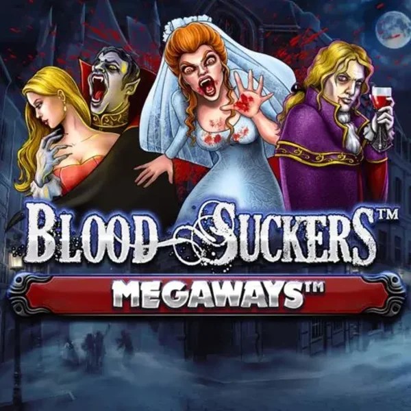 Blood Suckers Megaways by Red Tiger Gaming, showcased at beefscasino.eu – game logo