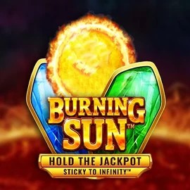 Burning Sun online game logo by Wazdan on beefscasino.eu