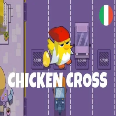 Official Casino Games logo: Chicken Cross by Upgaming at Beef Casino