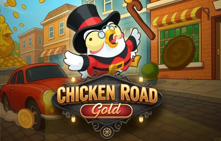 Enjoy Chicken Road Gold by InOut – logo hosted on beefscasino.eu