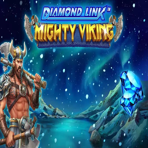 Diamond Link Mighty Viking online game logo by Greentube on beefscasino.eu