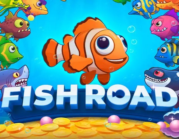Official Casino Games logo: Fish Road by InOut at Beef Casino