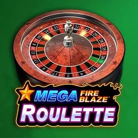Mega Fire Blaze Roulette slot visual from Playtech available on beefscasino.eu