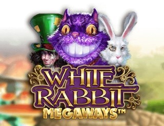 White Rabbit slot logo by Big Time Gaming at Beef Casino